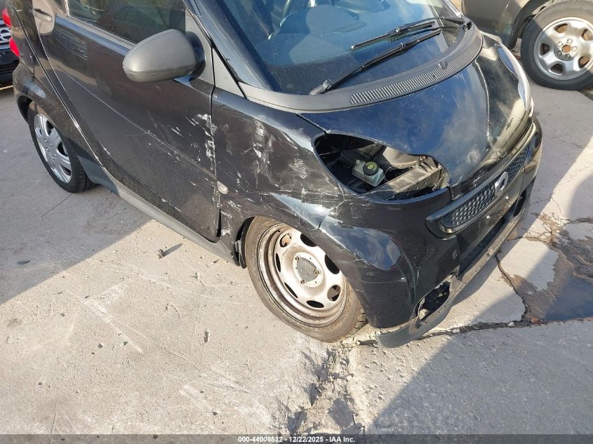 2013 Smart Fortwo Pure VIN: WMEEJ3BA9DK691311 Lot: 44008532