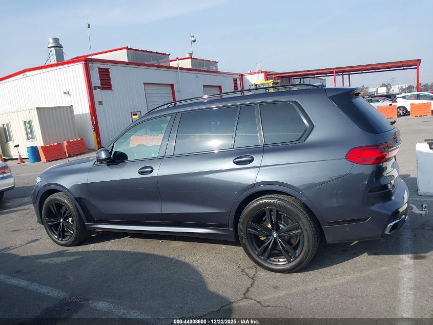 2019 BMW X7 xDrive50I VIN: 5UXCX4C53KLS38254 Lot: 44008600
