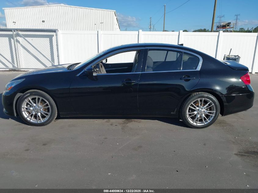 2010 Infiniti G37 Journey VIN: JN1CV6AP5AM407631 Lot: 44008634