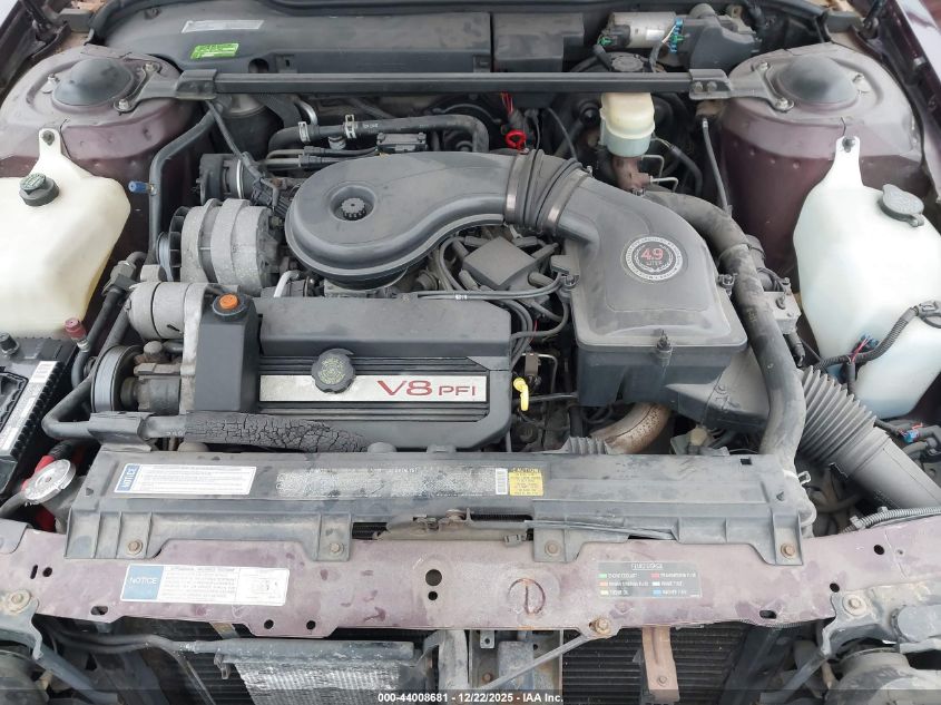 1991 Cadillac Deville VIN: 1G6CD53B5M4218920 Lot: 44008681