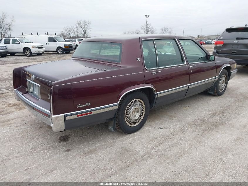 1991 Cadillac Deville VIN: 1G6CD53B5M4218920 Lot: 44008681