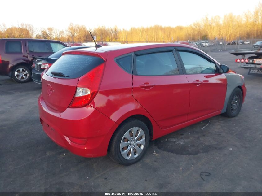 2017 Hyundai Accent Se VIN: KMHCT5AEXHU312094 Lot: 44008711