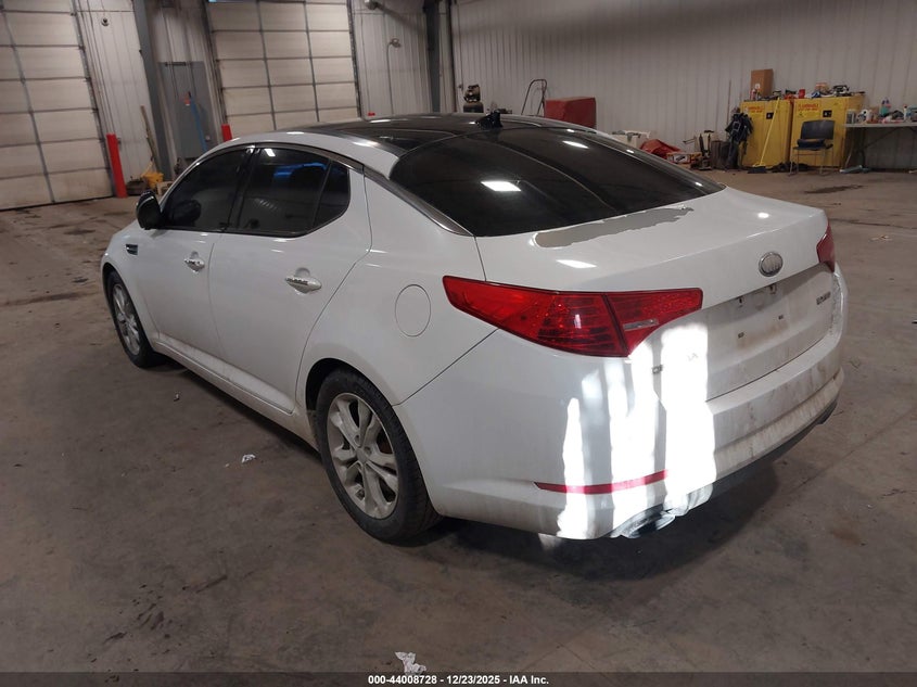Vin: 5xxgn4a7xdg227509, lot: 44504483, kia optima ex 20133
