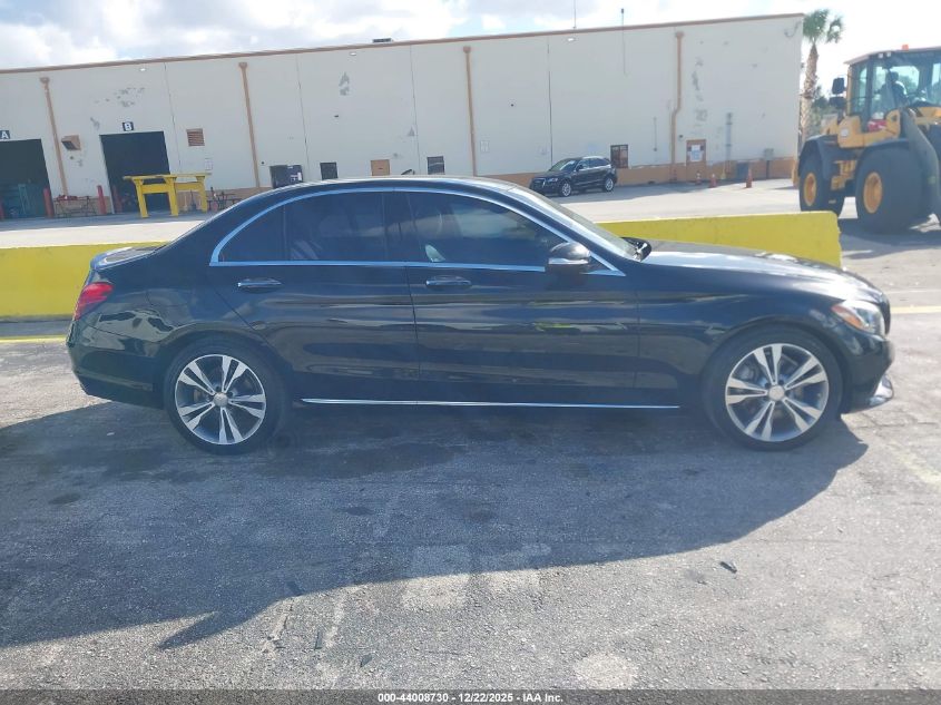 2015 Mercedes-Benz C 300 VIN: 55SWF4JB3FU066101 Lot: 44008730