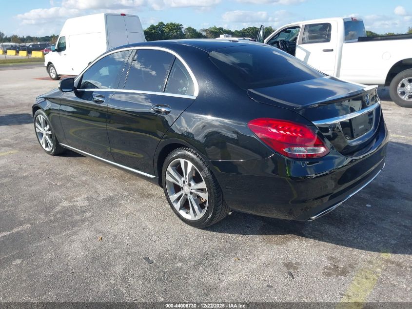 2015 Mercedes-Benz C 300 VIN: 55SWF4JB3FU066101 Lot: 44008730