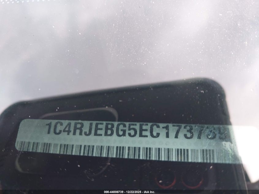 2014 Jeep Grand Cherokee Limited VIN: 1C4RJEBG5EC173739 Lot: 44008739