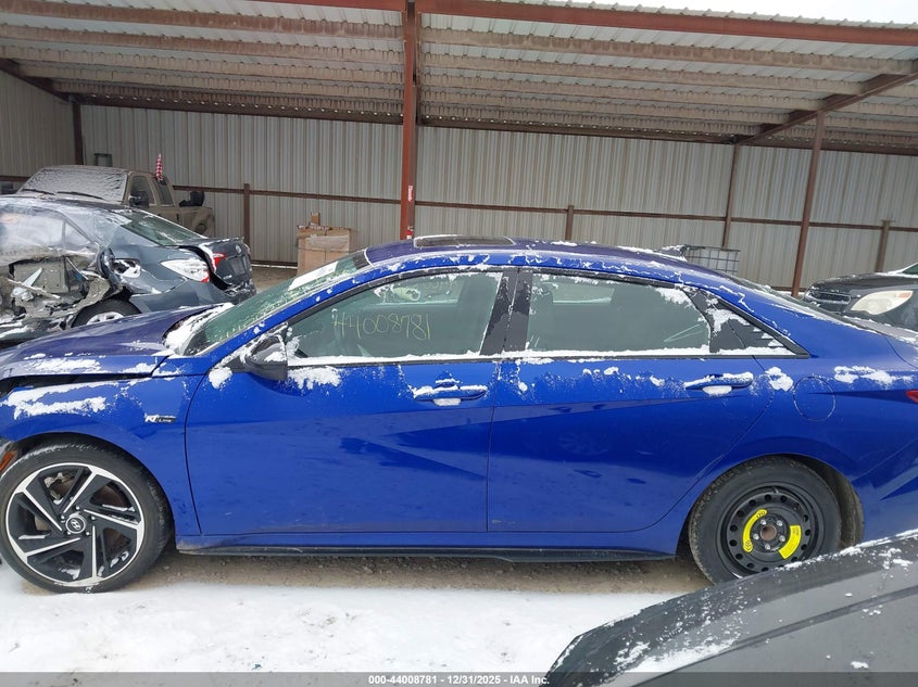 VIN KMHLR4AF7PU620033 2023 HYUNDAI ELANTRA N LINE