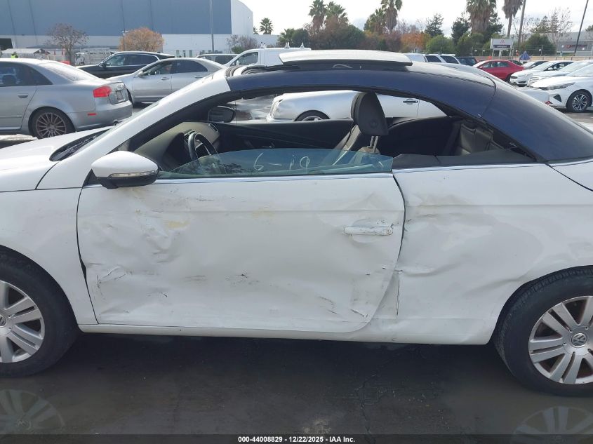 2009 Volkswagen Eos Komfort VIN: WVWBA71F59V011755 Lot: 44008829