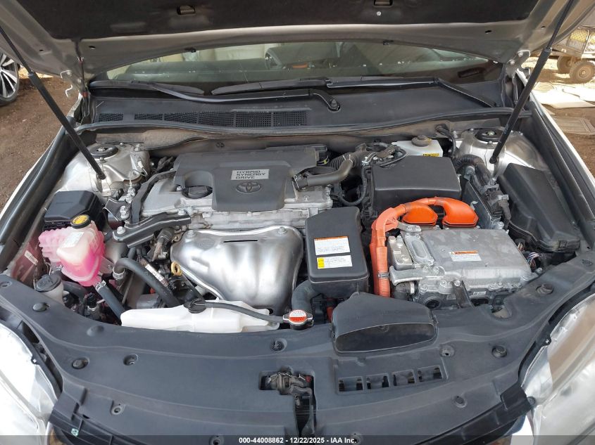 2016 Toyota Camry Hybrid Xle VIN: 4T1BD1FK3GU184795 Lot: 44008862