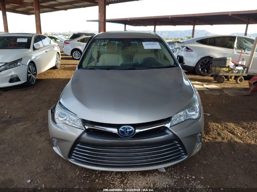 2016 Toyota Camry Hybrid Xle VIN: 4T1BD1FK3GU184795 Lot: 44008862