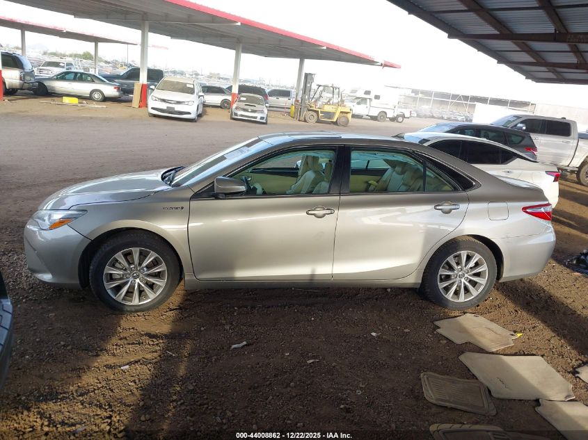 2016 Toyota Camry Hybrid Xle VIN: 4T1BD1FK3GU184795 Lot: 44008862