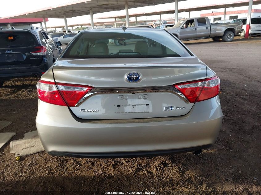 2016 Toyota Camry Hybrid Xle VIN: 4T1BD1FK3GU184795 Lot: 44008862