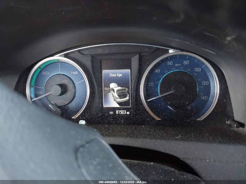 2016 Toyota Camry Hybrid Xle VIN: 4T1BD1FK3GU184795 Lot: 44008862