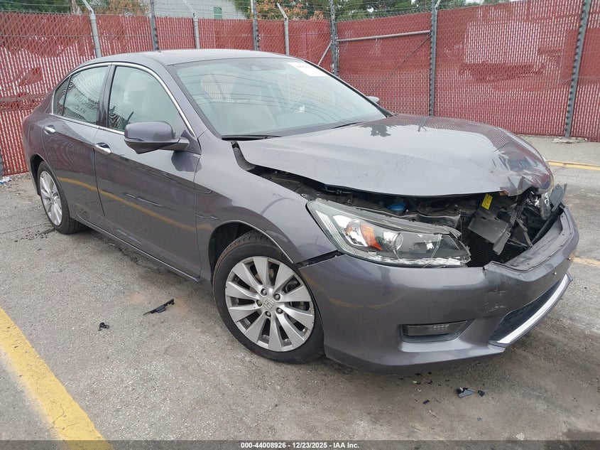 1HGCR3F86FA022168 2015 Honda Accord Ex-L V-6 auction photo 1