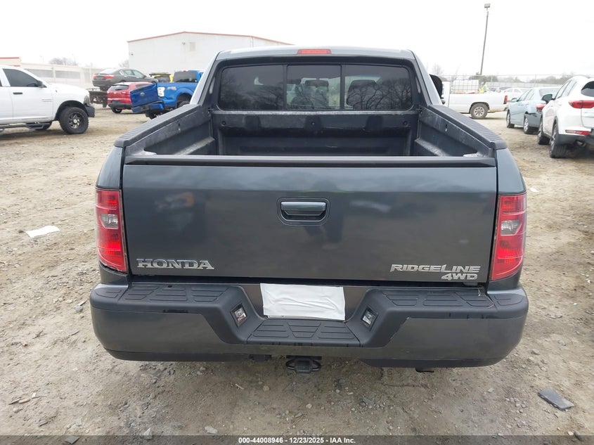 2010 Honda Ridgeline Rts VIN: 5FPYK1F44AB012482 Lot: 44008946