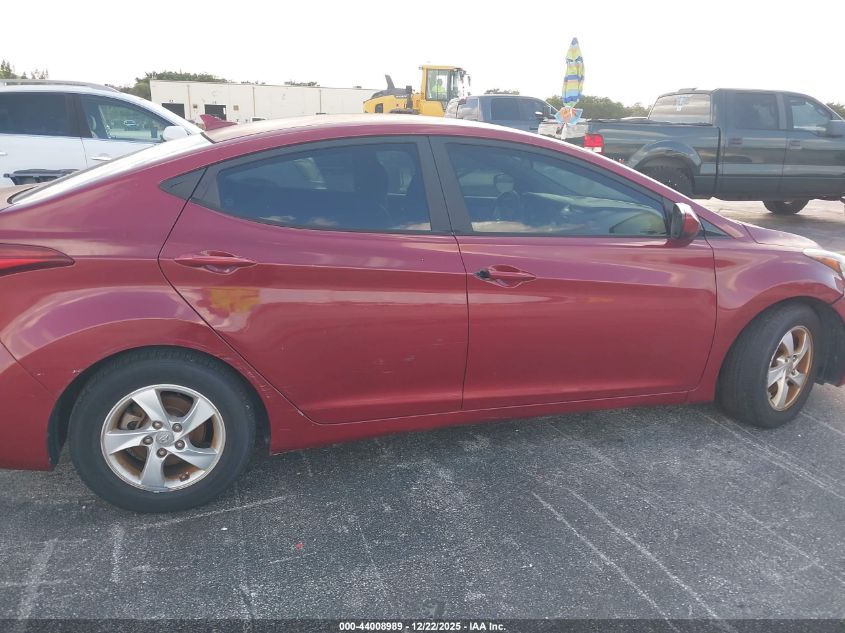 2014 Hyundai Elantra Se VIN: 5NPDH4AE8EH475952 Lot: 44008989