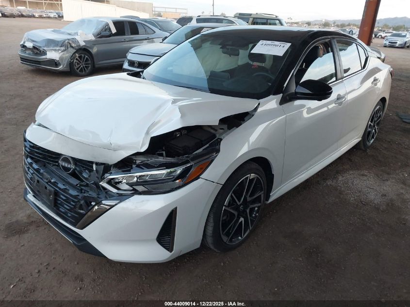 2024 Nissan Sentra Sr Xtronic Cvt VIN: 3N1AB8DV2RY282943 Lot: 44009014