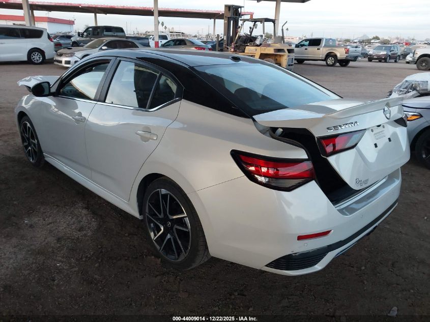 2024 Nissan Sentra Sr Xtronic Cvt VIN: 3N1AB8DV2RY282943 Lot: 44009014