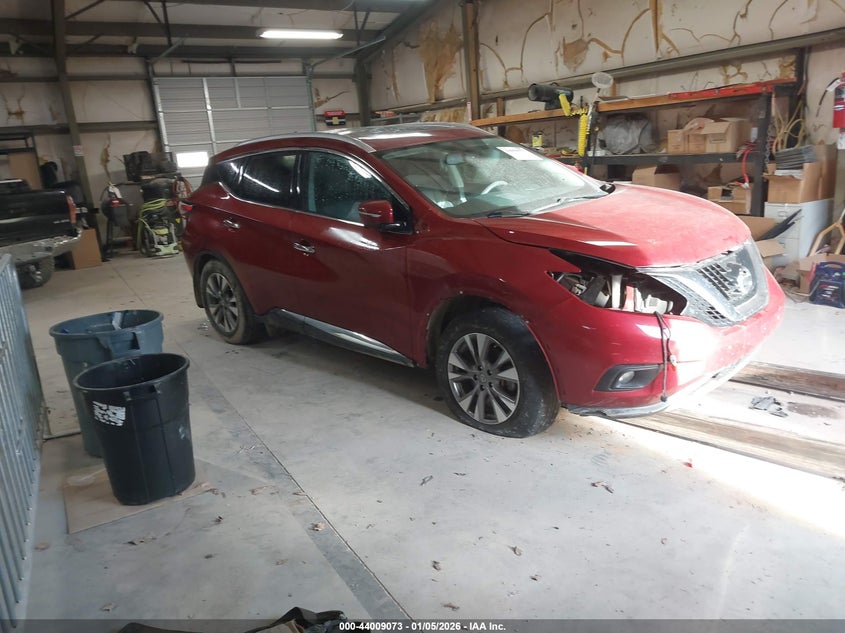 5N1AZ2MH9FN270387 2015 Nissan Murano Sl auction photo 1