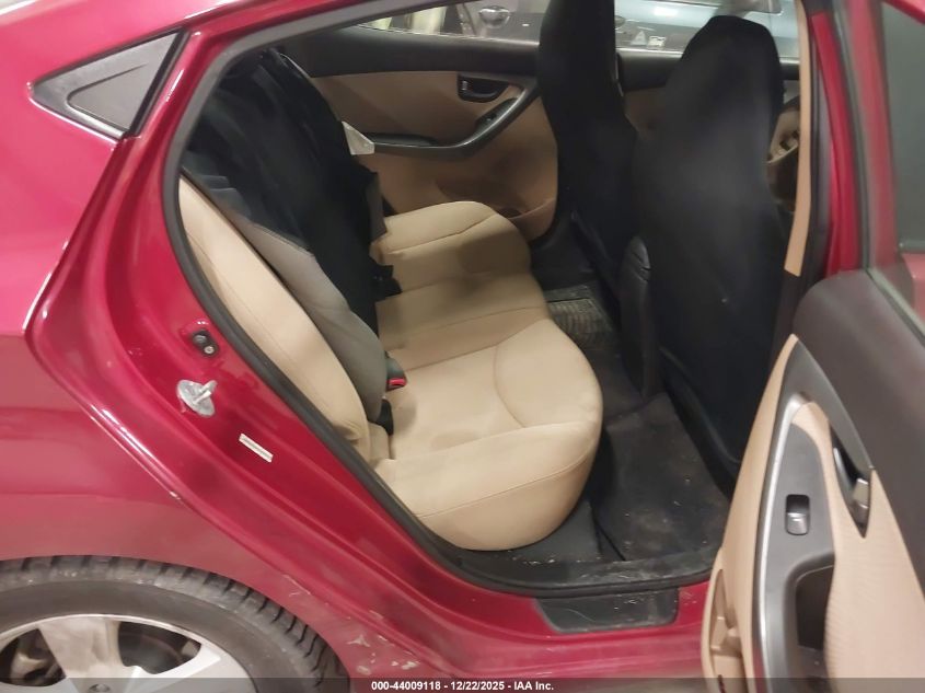 2012 Hyundai Elantra Gls (Ulsan Plant) VIN: KMHDH4AEXCU438626 Lot: 44009118