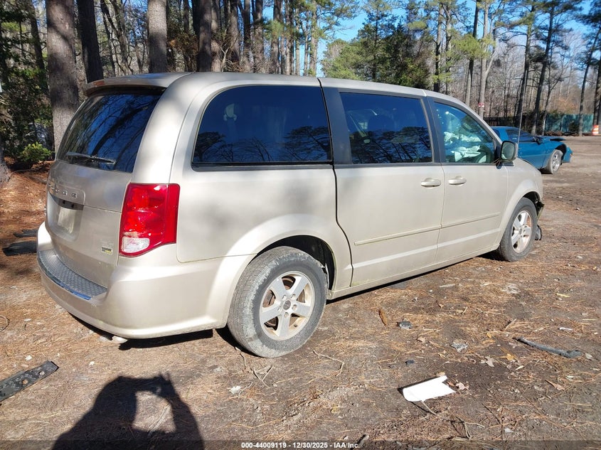 Vin: 2c4rdgcg6dr527677, lot: 44504874, dodge grand caravan sxt 20134