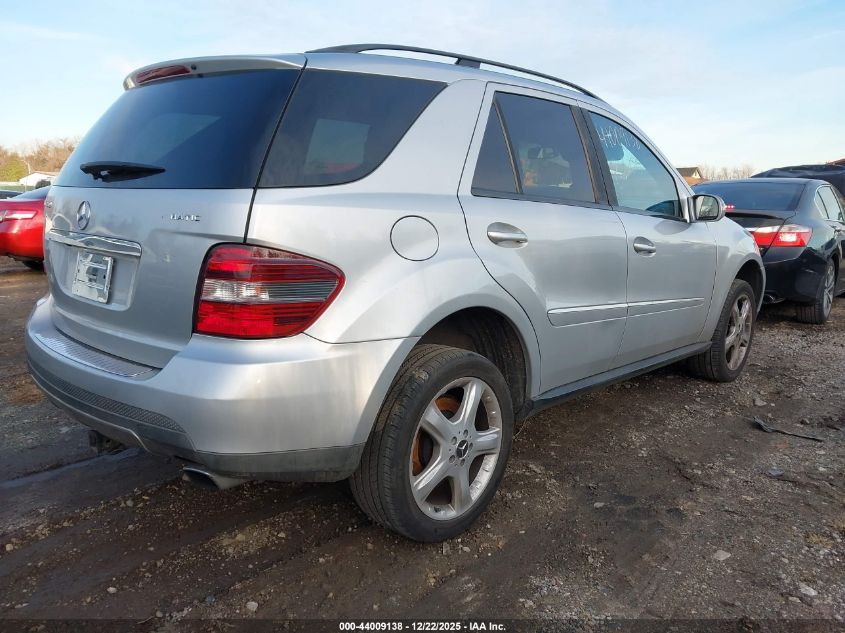 2008 Mercedes-Benz Ml 350 4Matic VIN: 4JGBB86E48A407390 Lot: 44009138