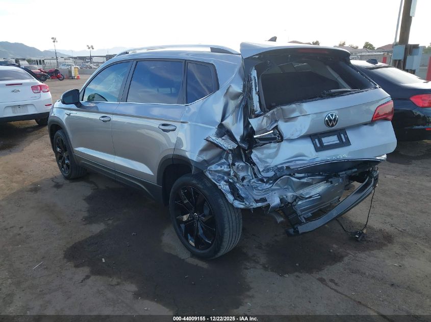 2022 Volkswagen Taos 1.5T Se VIN: 3VVLX7B25NM075248 Lot: 44009155