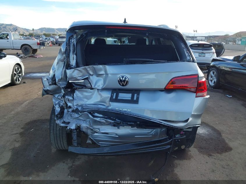 2022 Volkswagen Taos 1.5T Se VIN: 3VVLX7B25NM075248 Lot: 44009155