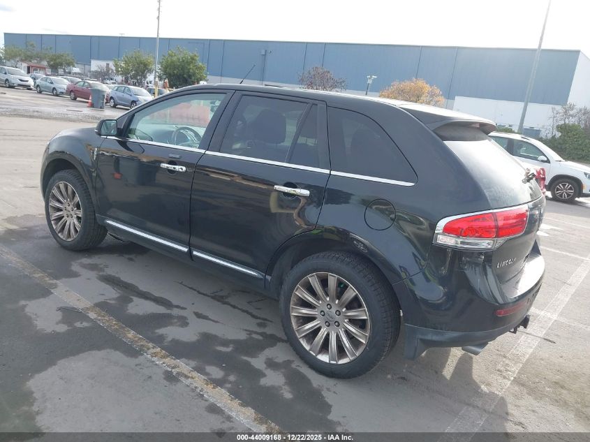 2013 Lincoln Mkx VIN: 2LMDJ8JK6DBL20019 Lot: 44009168