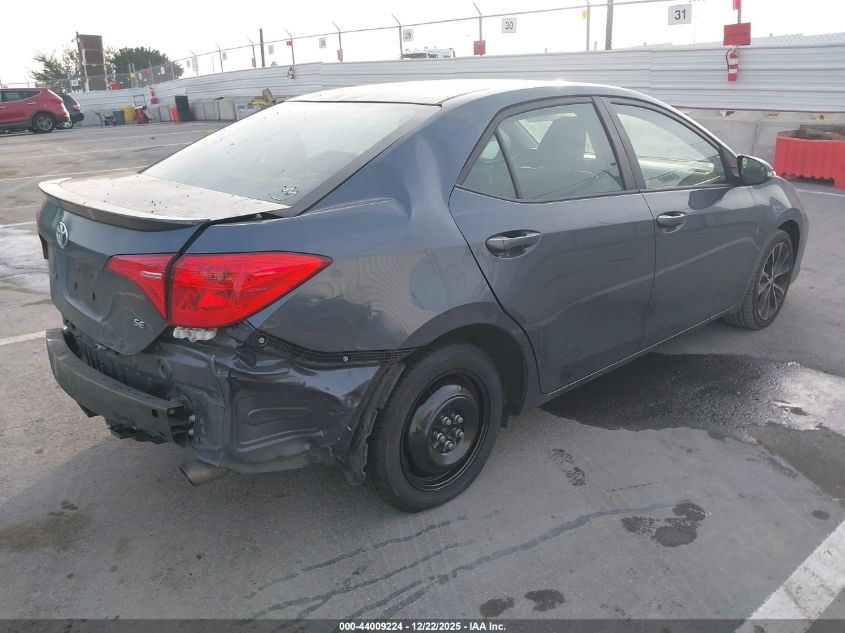 2019 Toyota Corolla Se VIN: 2T1BURHE7KC165358 Lot: 44009224