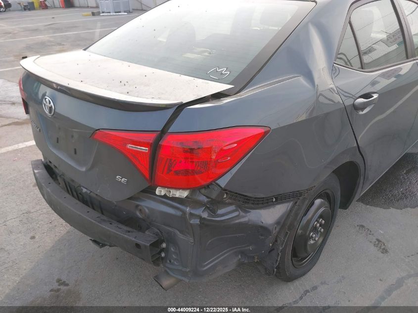 2019 Toyota Corolla Se VIN: 2T1BURHE7KC165358 Lot: 44009224