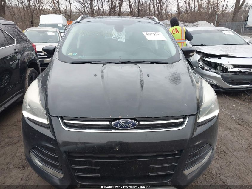 2014 Ford Escape Titanium VIN: 1FMCU0JX9EUC20228 Lot: 44009253