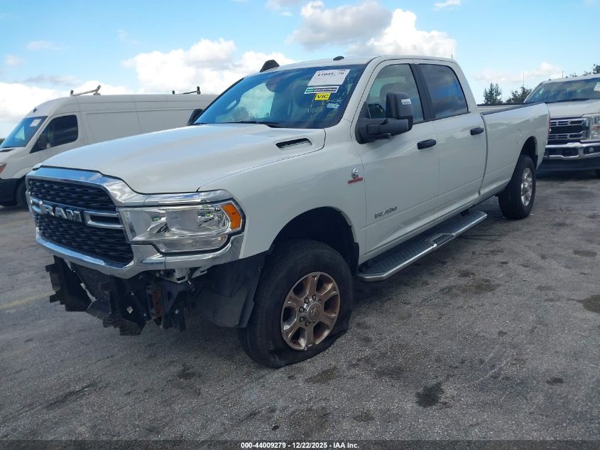 2024 Ram 2500 Big Horn 4X4 8' Box VIN: 3C6UR5JL7RG337455 Lot: 44009279
