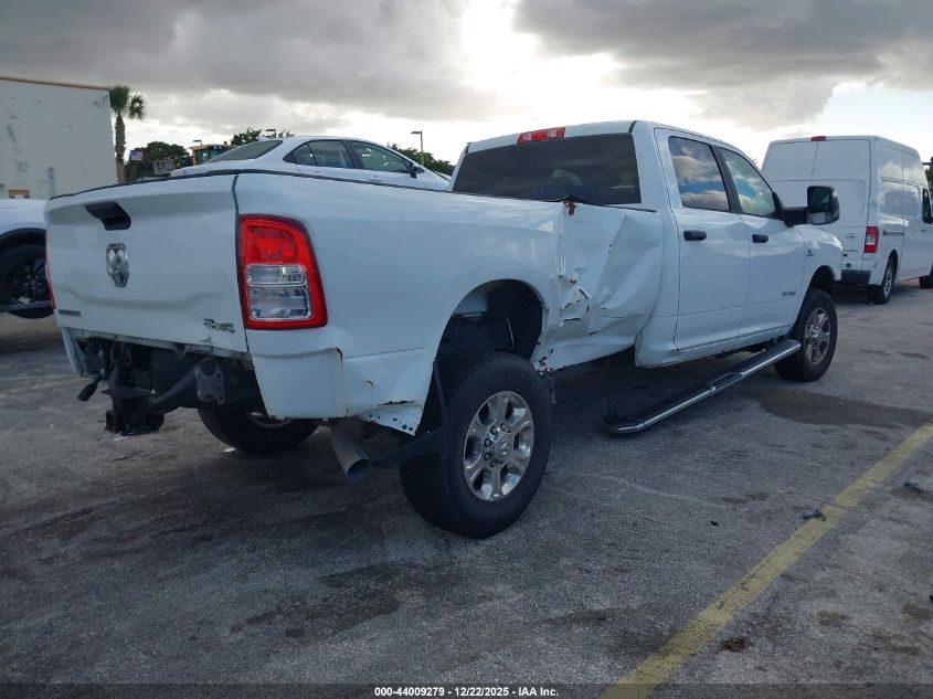 2024 Ram 2500 Big Horn 4X4 8' Box VIN: 3C6UR5JL7RG337455 Lot: 44009279
