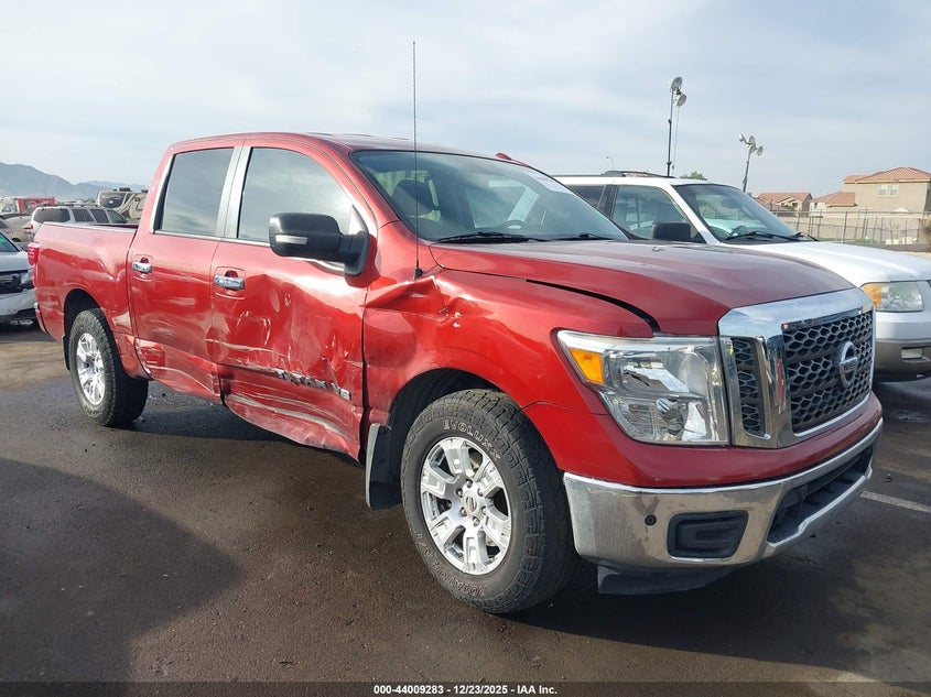 1N6AA1E63JN544725 2018 Nissan Titan Sv auction photo 1
