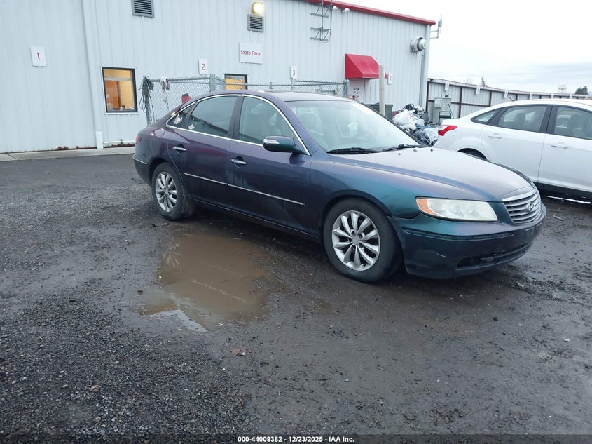 KMHFC46F67A138825 2007 Hyundai Azera Limited/Se auction photo 1