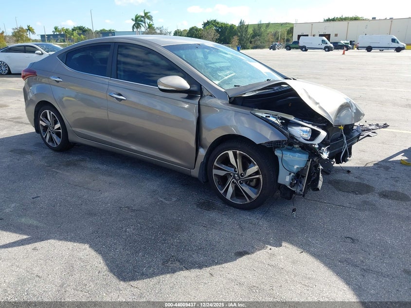 HYUNDAI ELANTRA 2015. Lot# 44009437. VIN 5NPDH4AE8FH557410. Photo 1
