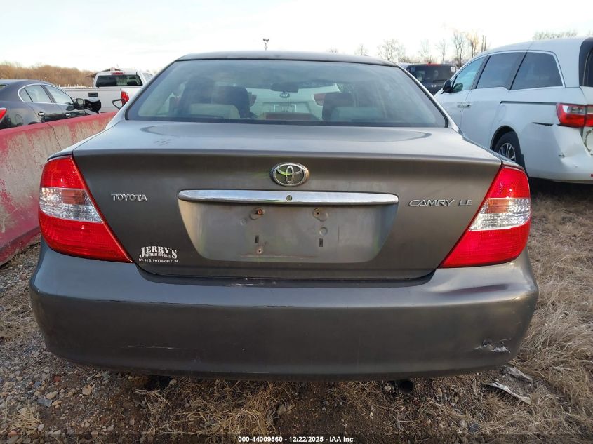 2003 Toyota Camry Le VIN: 4T1BE32KX3U663756 Lot: 44009560