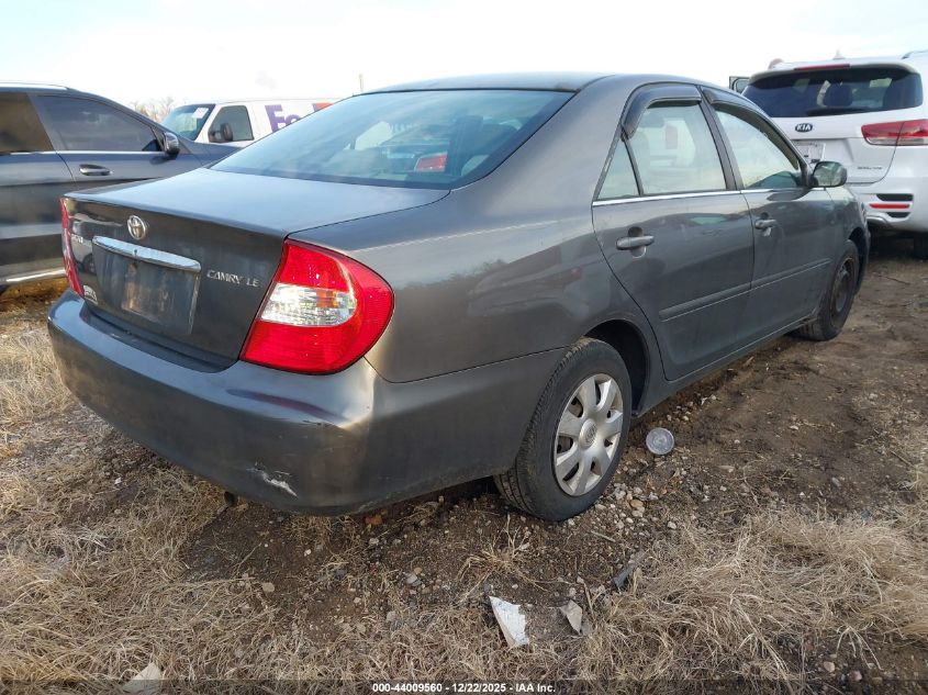 2003 Toyota Camry Le VIN: 4T1BE32KX3U663756 Lot: 44009560