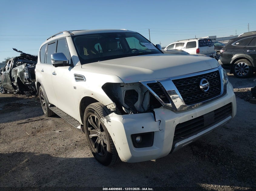 JN8AY2NFXJ9332020 2018 Nissan Armada Platinum auction photo 1