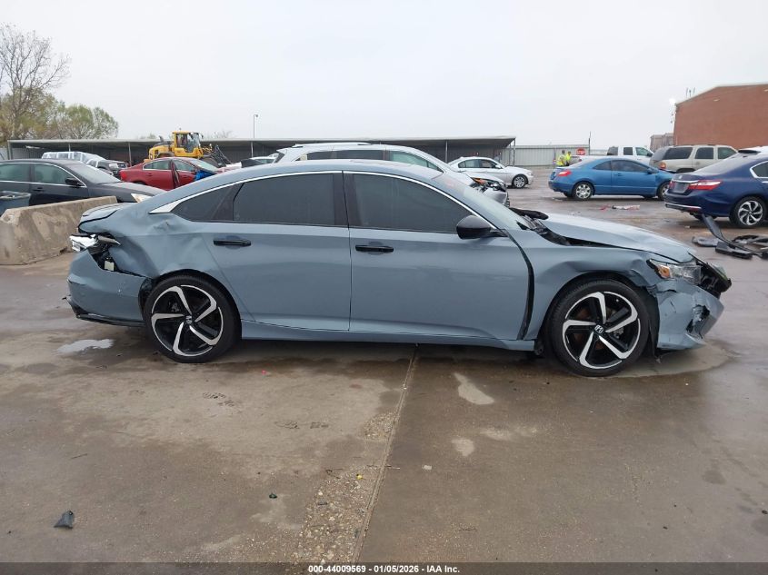 2022 Honda Accord Sport 2.0T VIN: 1HGCV2F3XNA023686 Lot: 44009569