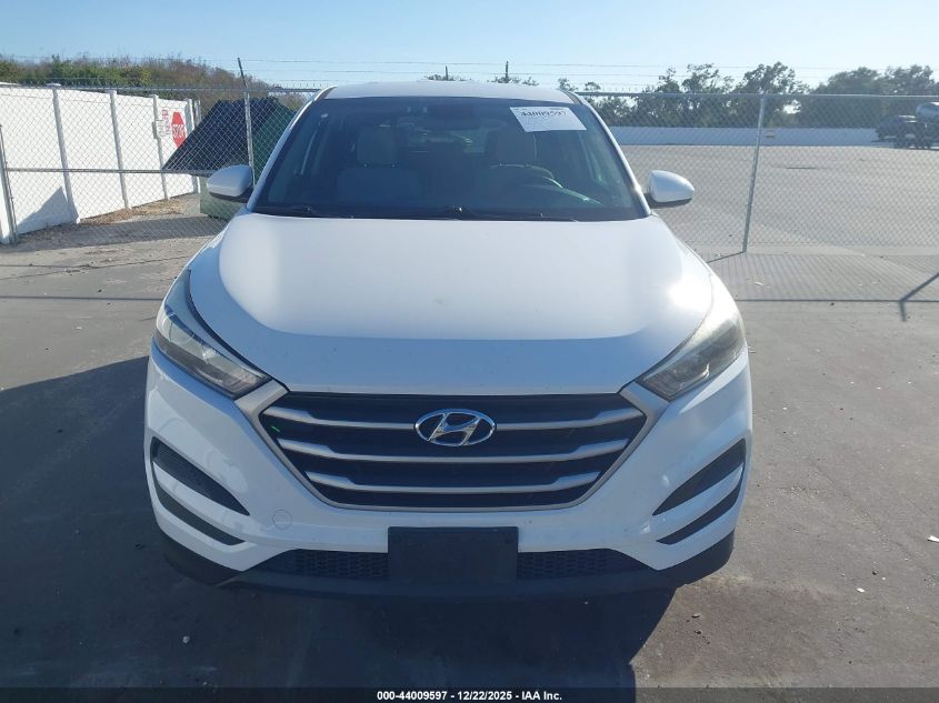 2017 Hyundai Tucson Se VIN: KM8J23A46HU351836 Lot: 44009597