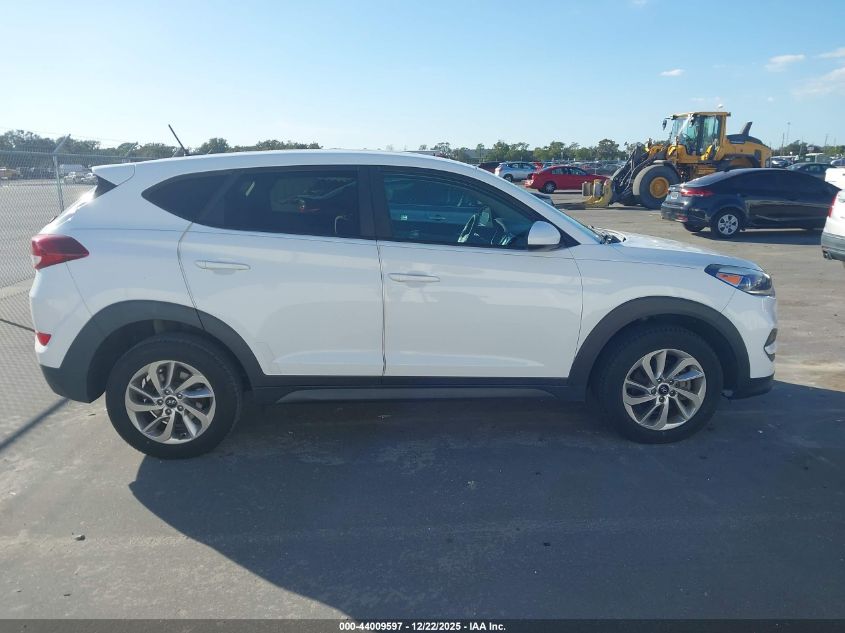 2017 Hyundai Tucson Se VIN: KM8J23A46HU351836 Lot: 44009597