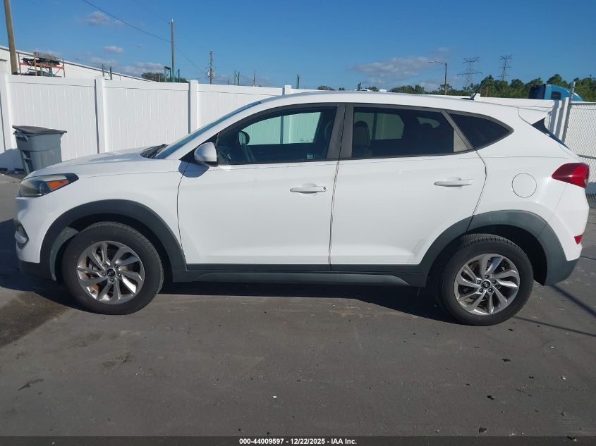 2017 Hyundai Tucson Se VIN: KM8J23A46HU351836 Lot: 44009597