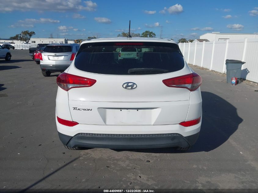 2017 Hyundai Tucson Se VIN: KM8J23A46HU351836 Lot: 44009597