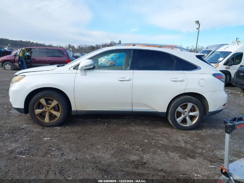 2012 Lexus Rx 350 VIN: JTJBK1BA0C2446718 Lot: 44009655