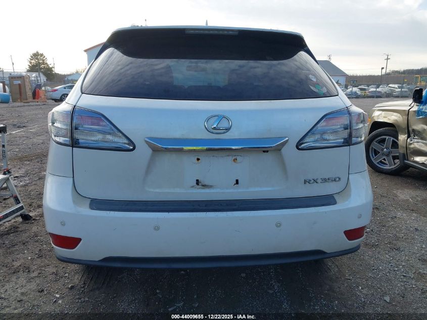 2012 Lexus Rx 350 VIN: JTJBK1BA0C2446718 Lot: 44009655