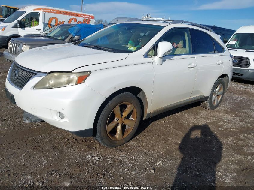 2012 Lexus Rx 350 VIN: JTJBK1BA0C2446718 Lot: 44009655