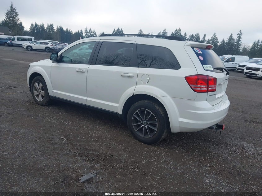 VIN 3C4PDCAB5JT381871 2018 DODGE JOURNEY SE
