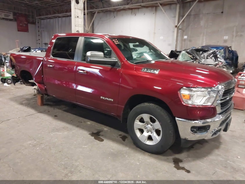 1C6SRFFTXLN366775 2020 Ram 1500 Big Horn 4X4 5'7 Box auction photo 1
